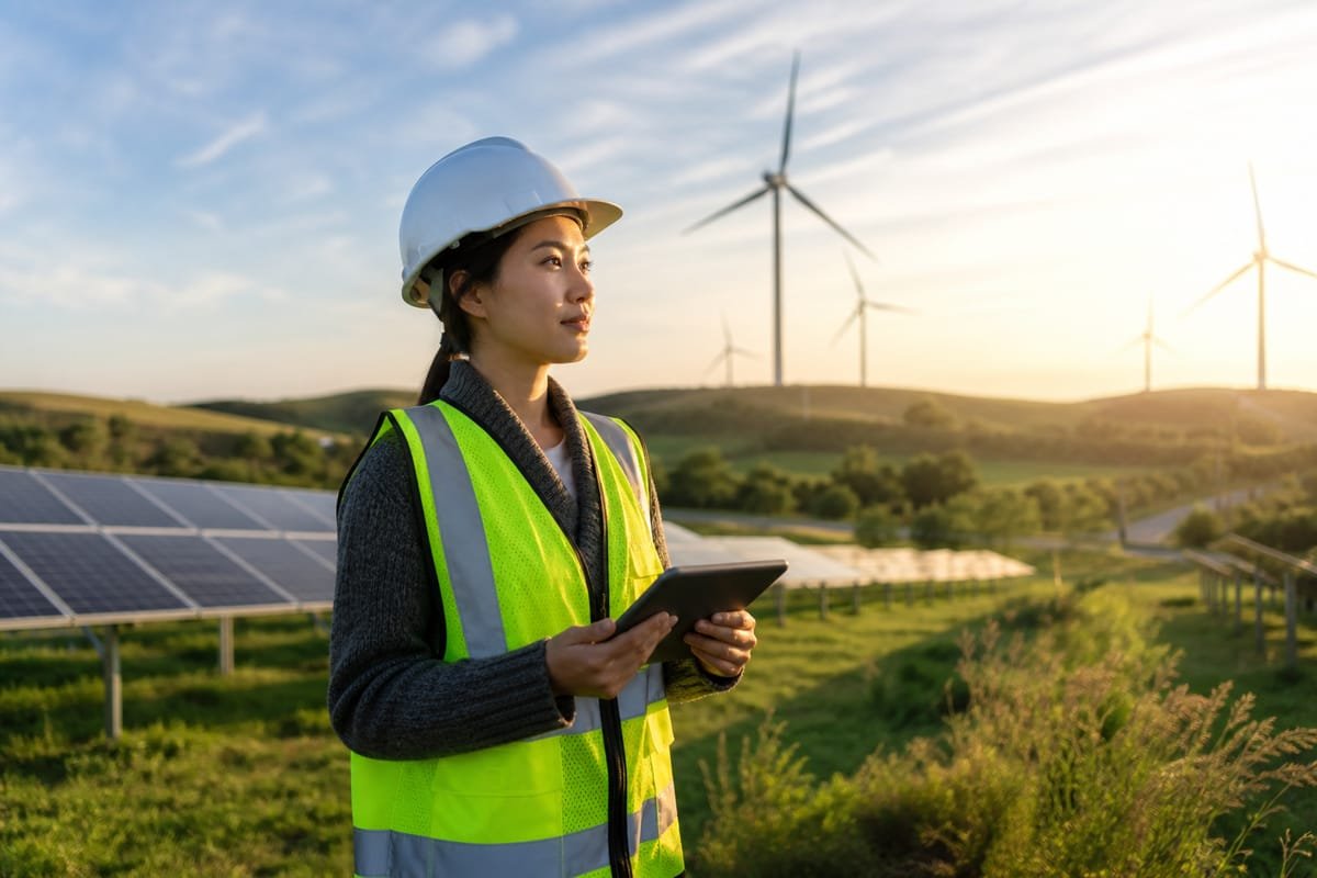 Cleantech digital work by VAIXtech